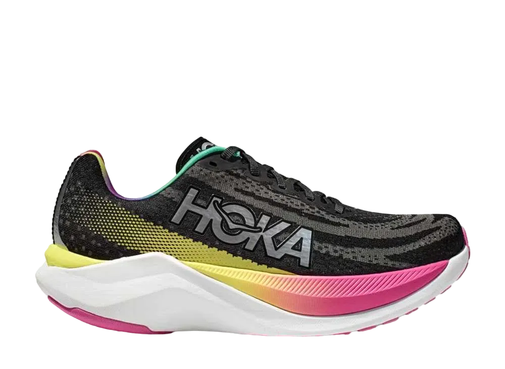 ホカ マッハX "ブラック/シルバー"