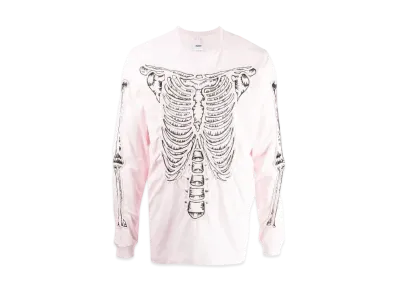 doublet Skeleton Long T-shirt "Pink"