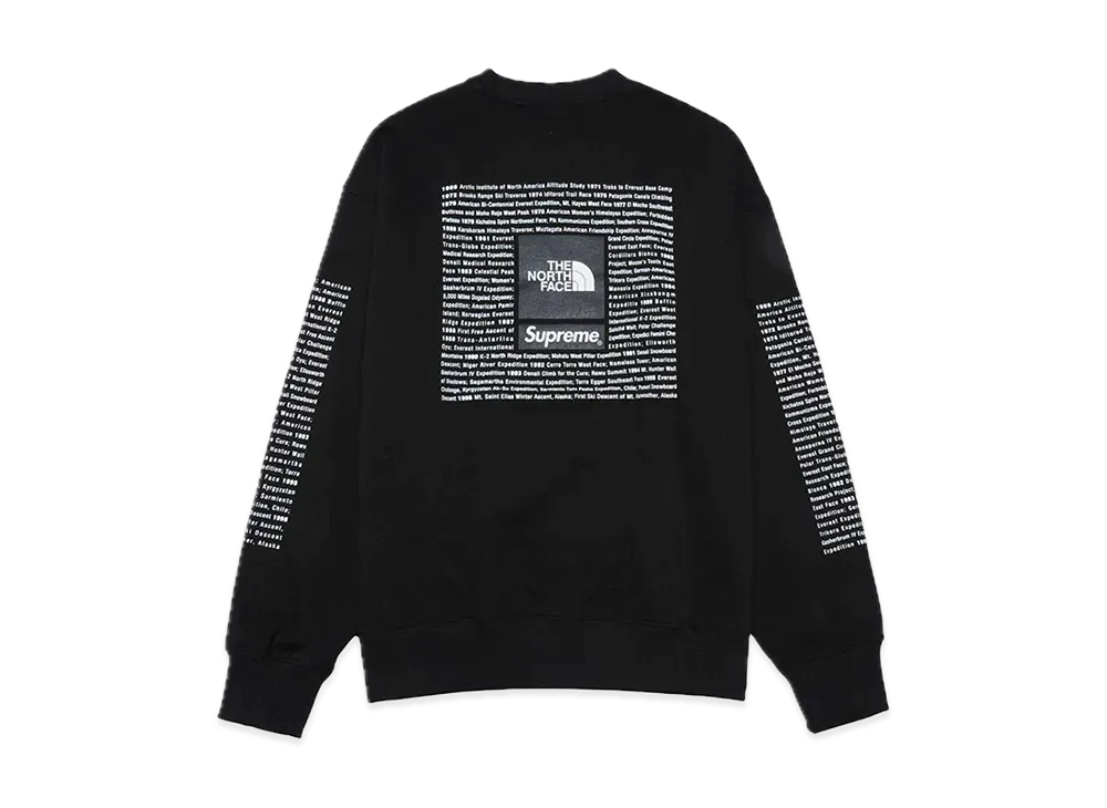 Supreme x The North Face Crewneck "Black"