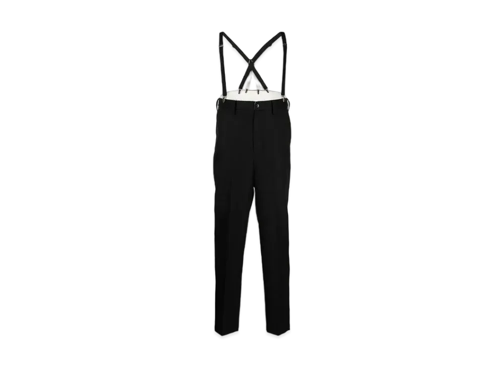 doublet Invisible Trousers Straight Pants "Black"