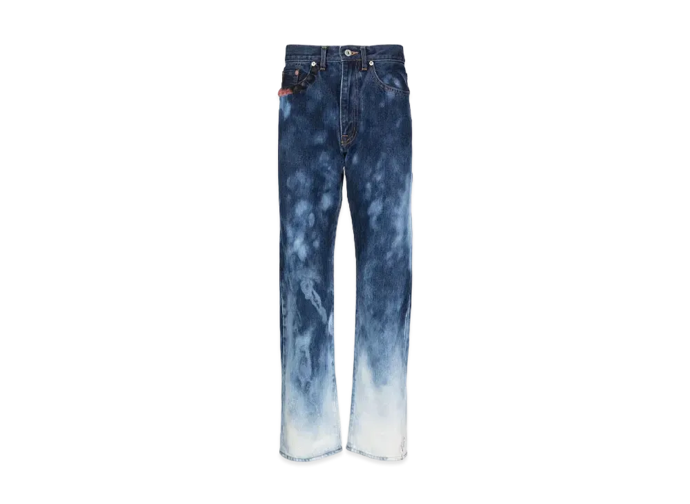 doublet Faded Straight Jeans "Blue"