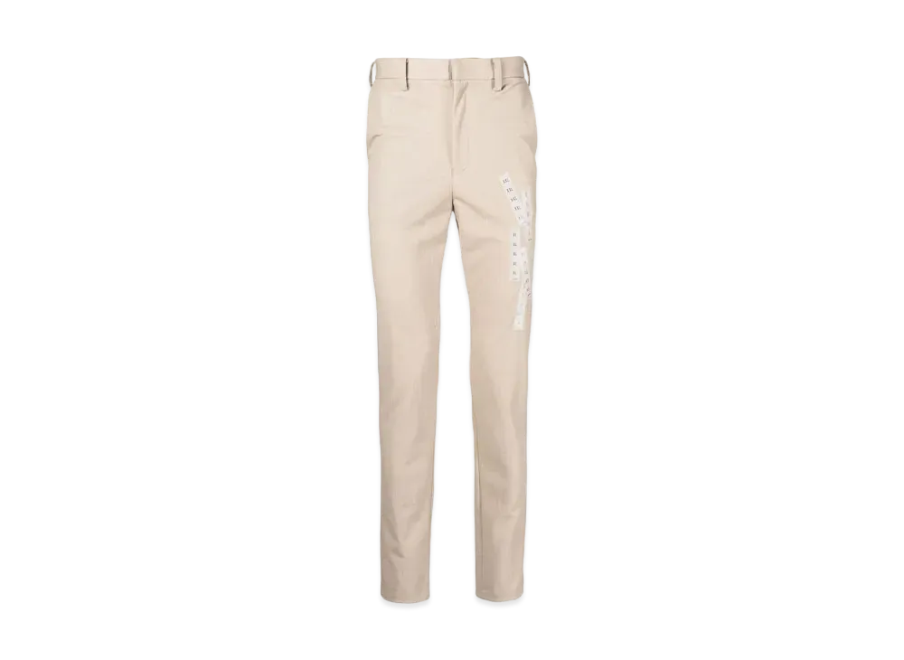 doublet HighWaist Straight Pants "Beige"