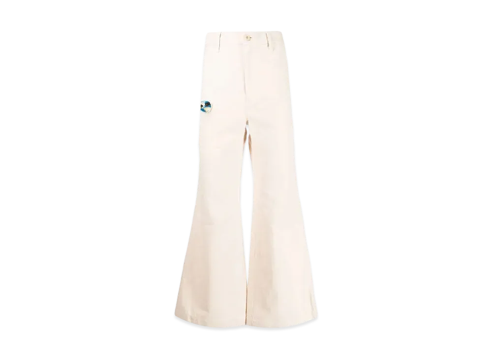 doublet Flare Jeans "White"