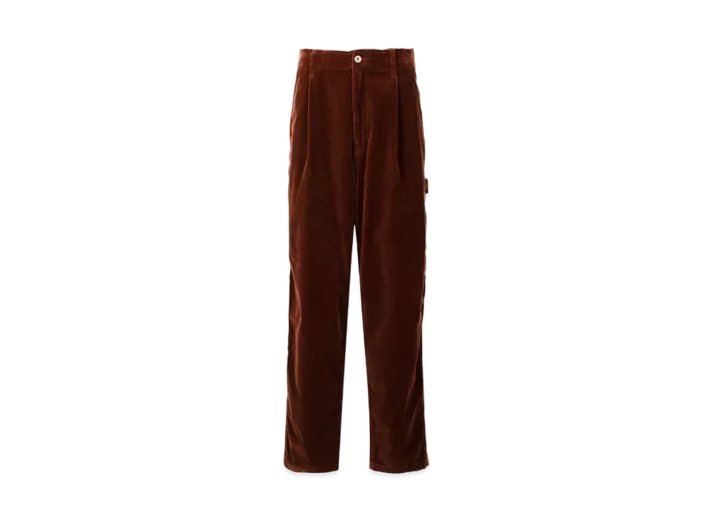 doublet Side Button Pants "Brown"