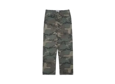 F.M.C.D. CAMOUFLAGE SWEAT PANT | VINTAGE WASH "WOODLAND CAMO"