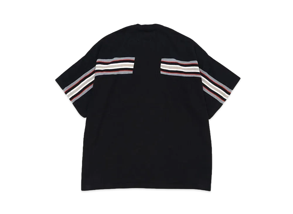 FACETASM RIB BIG TEE "BLACK"
