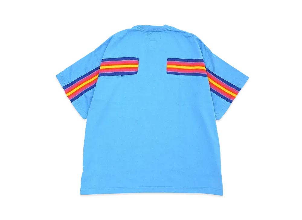 FACETASM RIB BIG TEE "LIGHT BLUE"