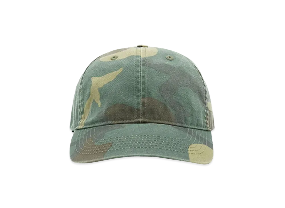 F.M.C.D. 6 PANEL CAP / VINTAGE WASH "WOODLAND CAMO"