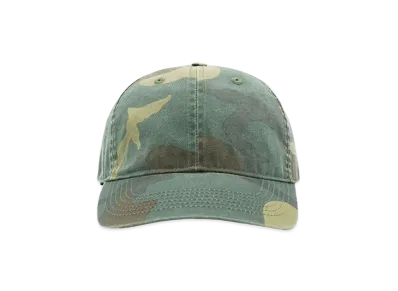 F.M.C.D. 6 PANEL CAP / VINTAGE WASH "WOODLAND CAMO"