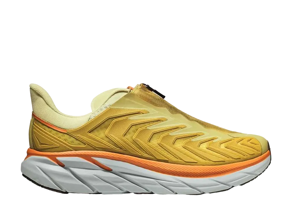 Hoka Project Clifton "Golden Ihen/Celery Root"