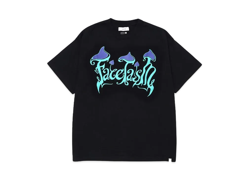 FACETASM MUSHROOM TEE "BLACK"