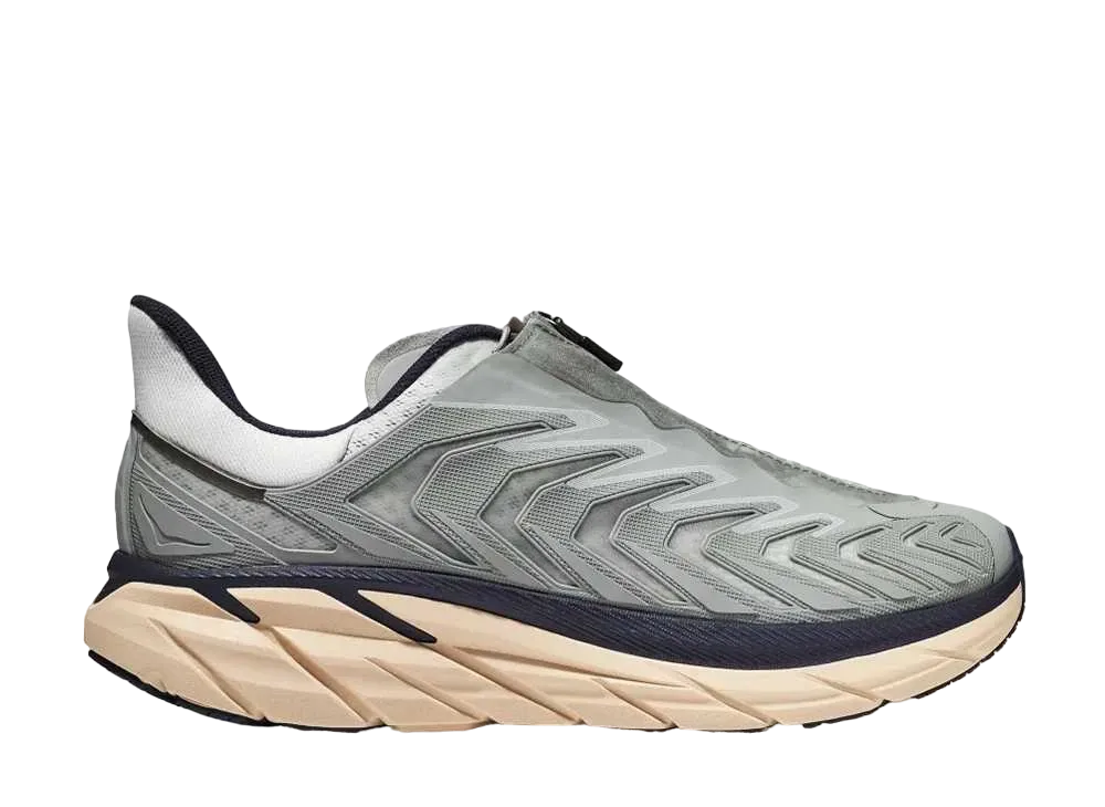 Hoka Project Clifton "Limestone/Shifting Sand"