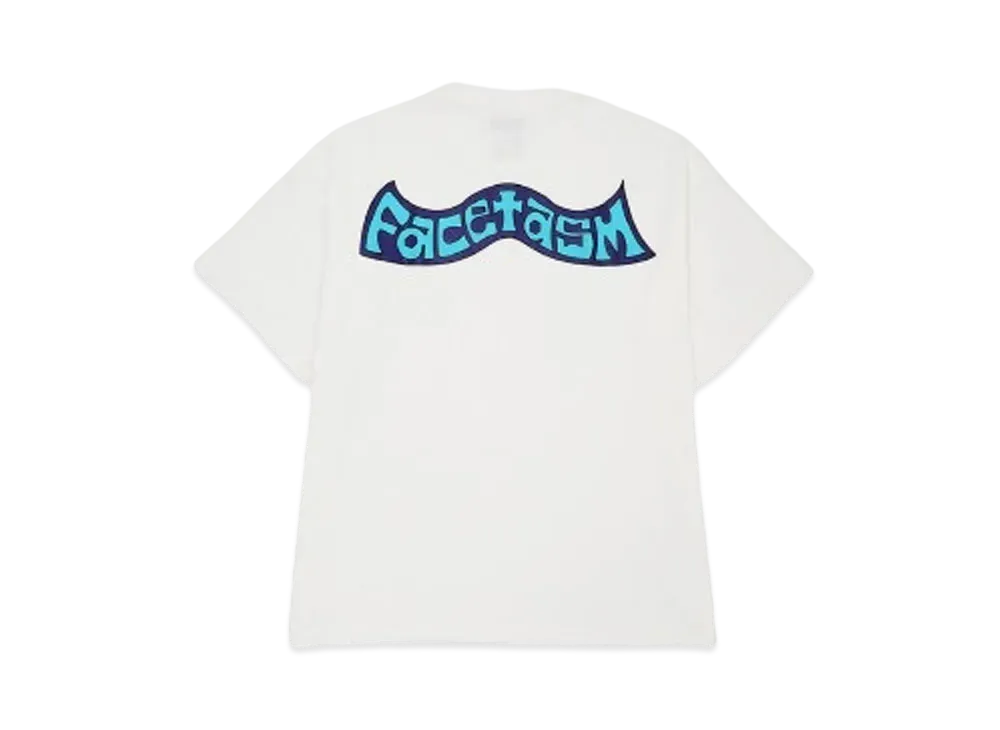 FACETASM 90s GRAPHIC BIG TEE "WHITE"
