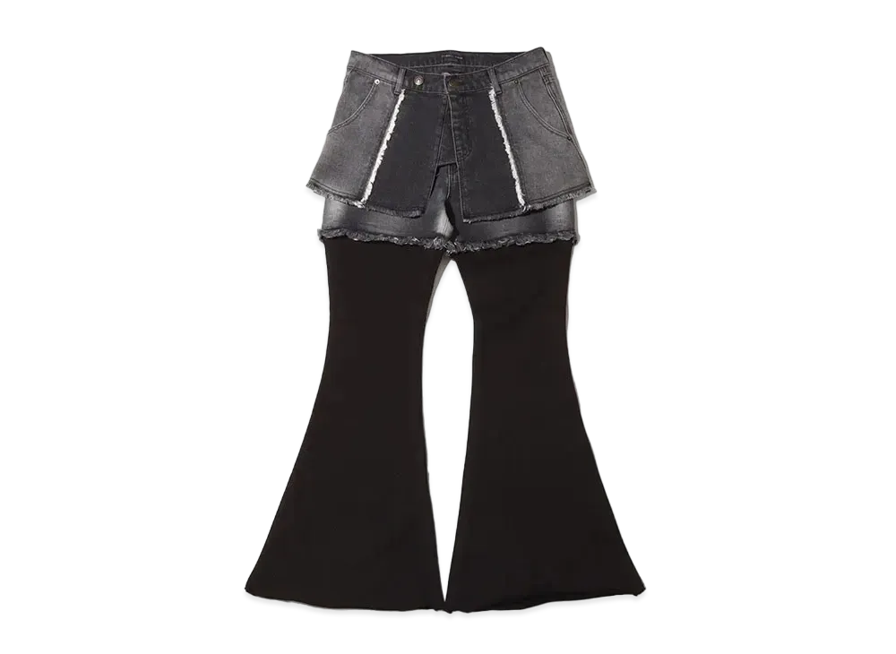 RIEHATA x atmos pink Different Materials Docking Design Bottom "Black"