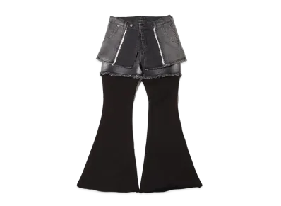 RIEHATA x atmos pink Different Materials Docking Design Bottom "Black"