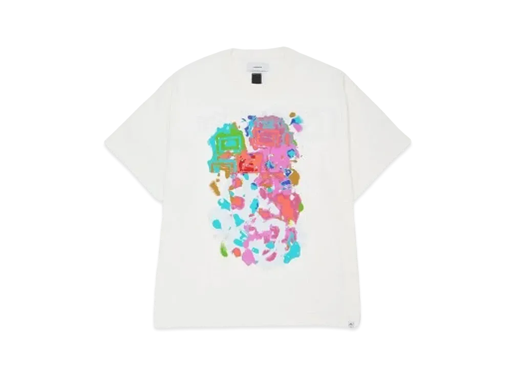 FACETASM SPRAYPAINT BIG TEE "WHITE"