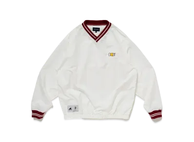 DESCENDANT Gourd Nylon Smock "White"