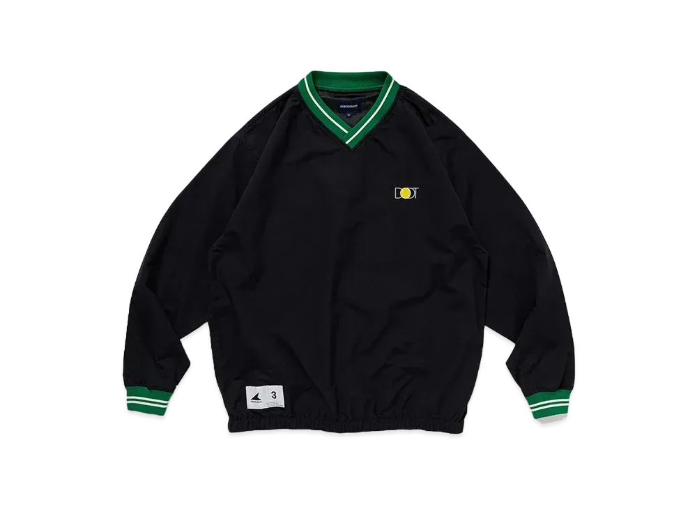 DESCENDANT Gourd Nylon Smock "Black"