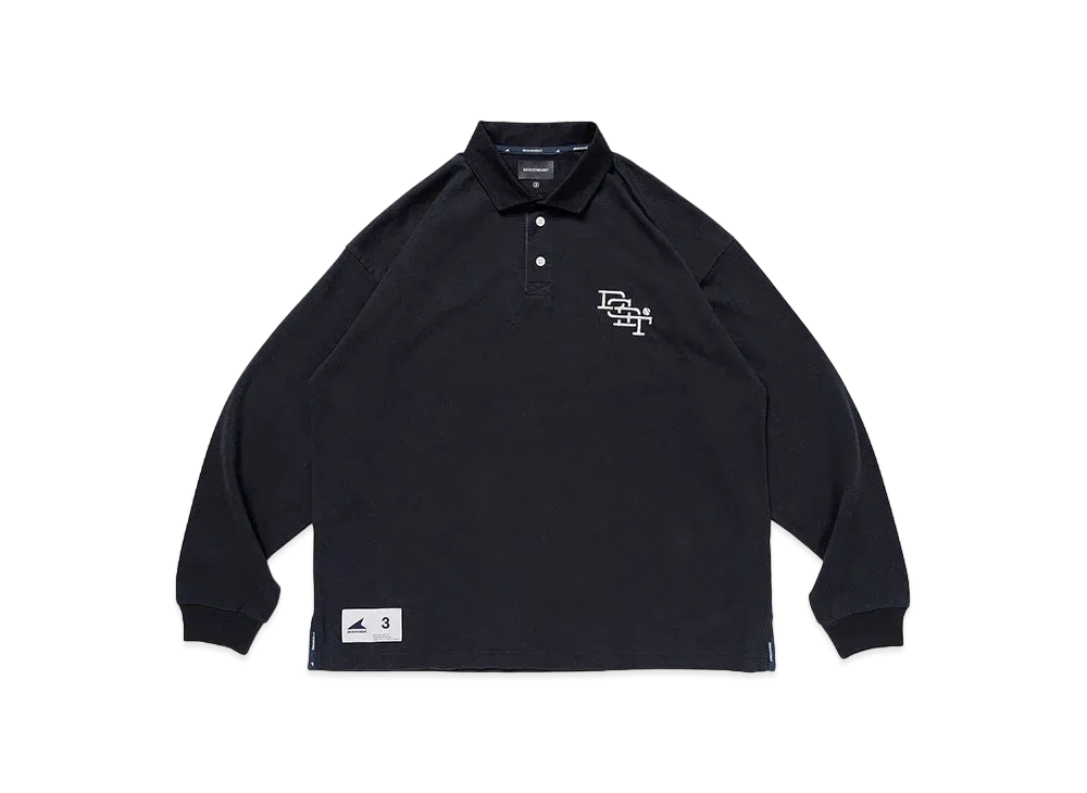 DESCENDANT Club Polo LS "Navy"