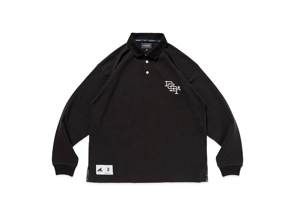 DESCENDANT Club Polo LS "Black"