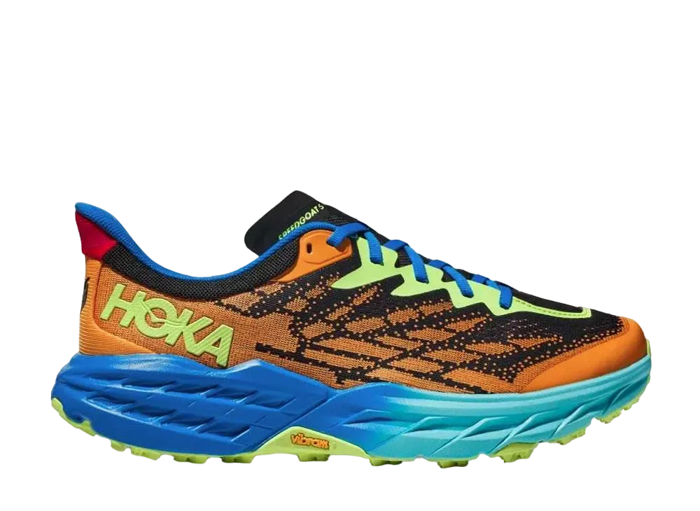 ホカ スピードゴート5 "ソーラーフレイム/ディーバブルー"