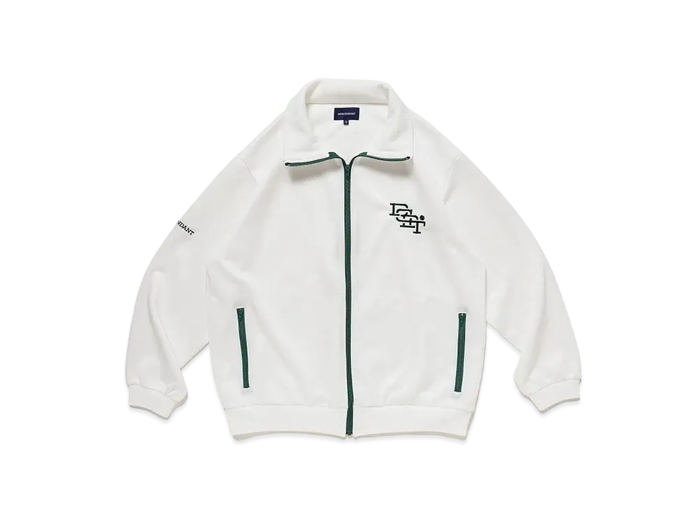 DESCENDANT Club Track Jacket "White"
