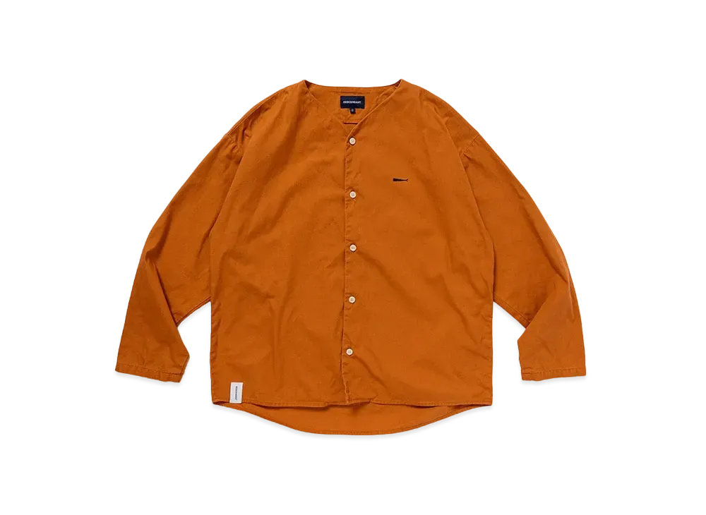 DESCENDANT CCN Cotton Cardigan "Orange"