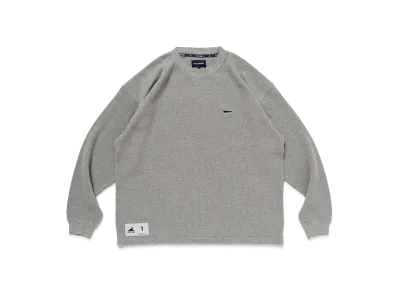 DESCENDANT Gaufre Waffle LS "Gray"
