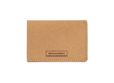 DESCENDANT Crevices Card Case "Beige"