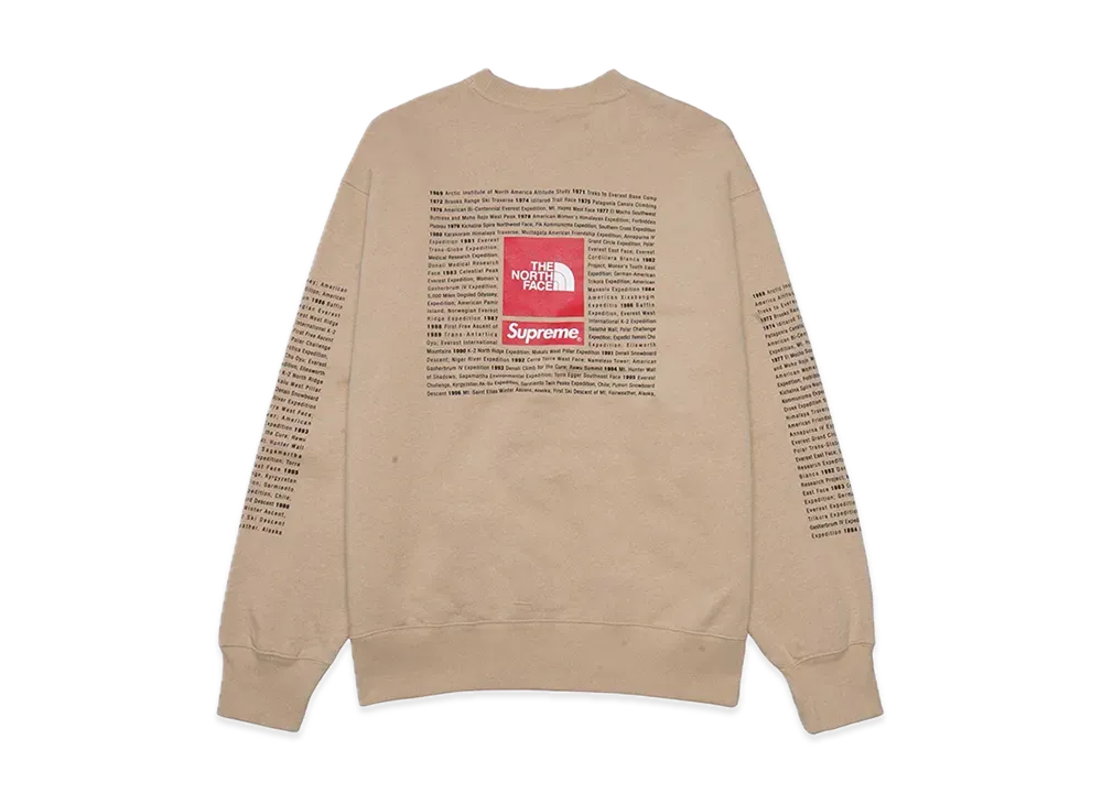 Supreme x The North Face Crewneck "Khaki"