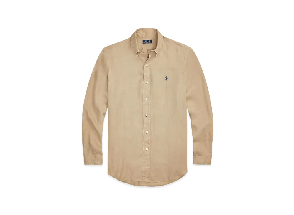 Polo Ralph Lauren Classic Fit Line Shirt "Brown"
