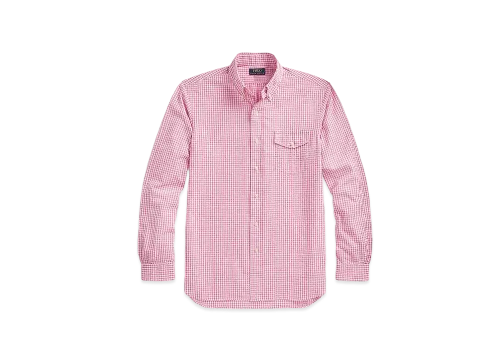 Polo Ralph Lauren Classic Fit Gingham Seersucker Shirt "Multi"