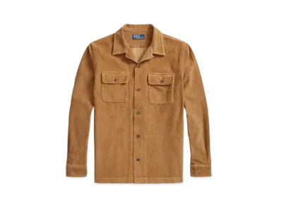 Polo Ralph Lauren Classic Fit Corduroy Camp Shirt "Brown"