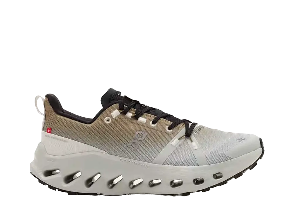On Women's Cloudsurfer Trail Waterproof "Safari/Mineral"