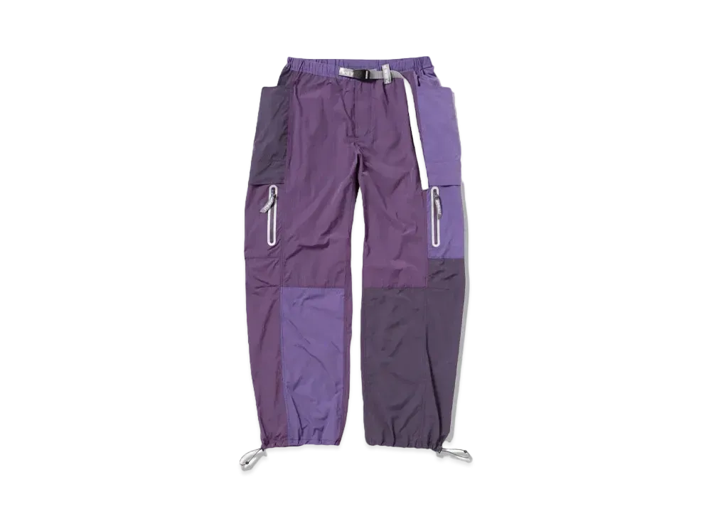 GRAMICCI x and wander Patchwork Wind Pants "Multi Purple"