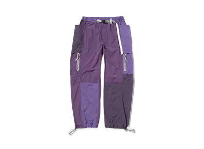 GRAMICCI x and wander Patchwork Wind Pants "Multi Purple"