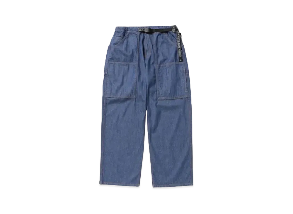 GRAMICCI x and wander Denim Baggy Pants "Indigo"