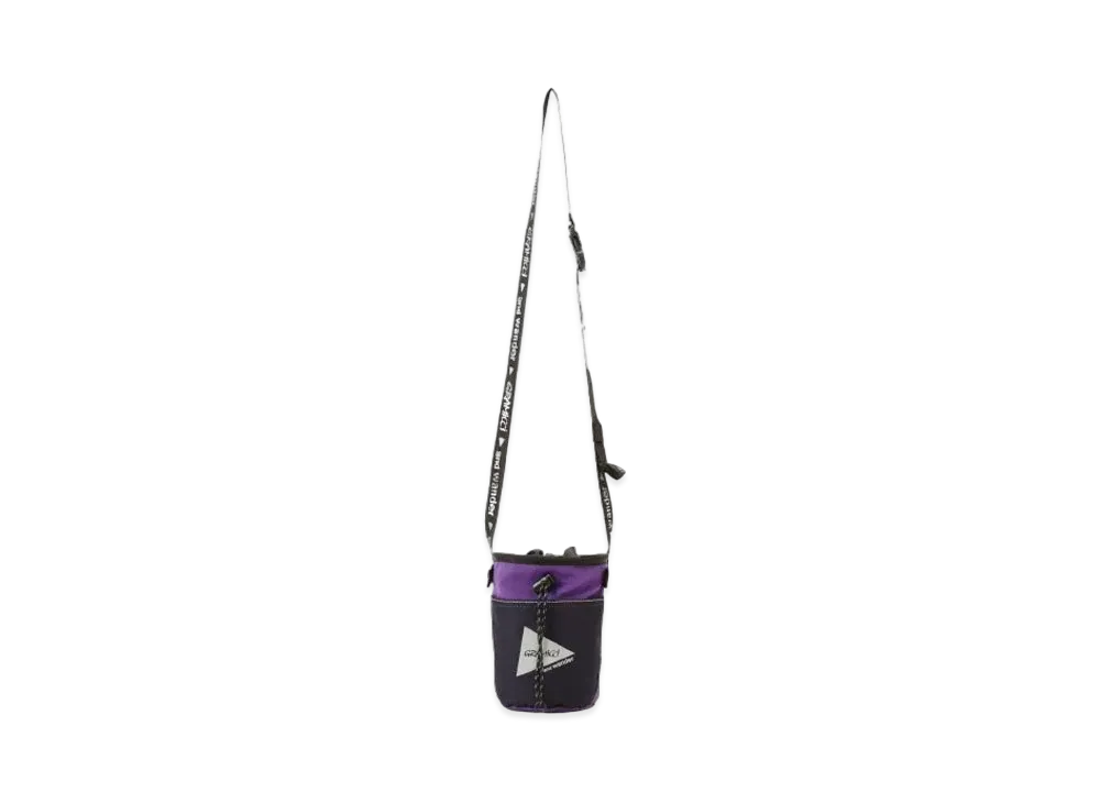 GRAMICCI x and wander Multi Patchwork Chalk Pouch "Multi Purple"