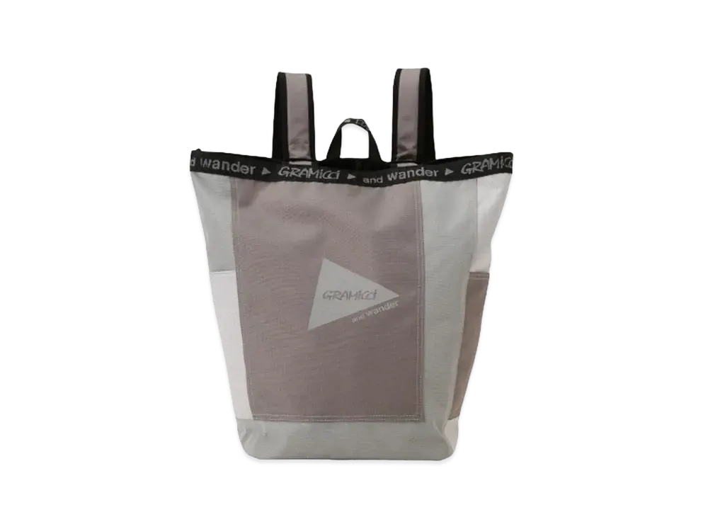GRAMICCI x and wander Multi Patchwork 2Way Pack "Multi Beige"