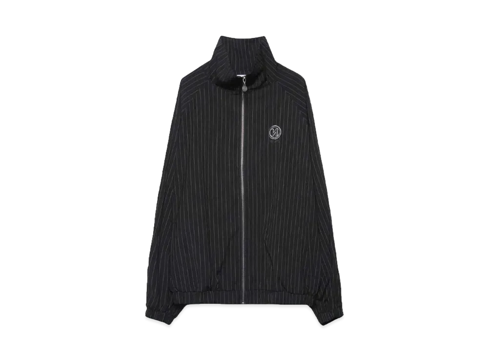 9090 N Logo Stripe Blouson "Black"