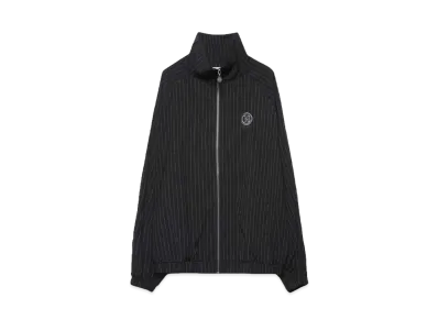 9090 N Logo Stripe Blouson "Black"