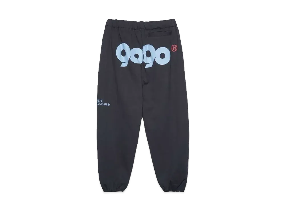 9090 90 Logo Sweat Pants "Charcoal Black"