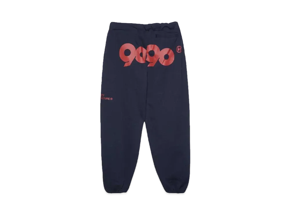 9090 90 Logo Sweat Pants "Navy"