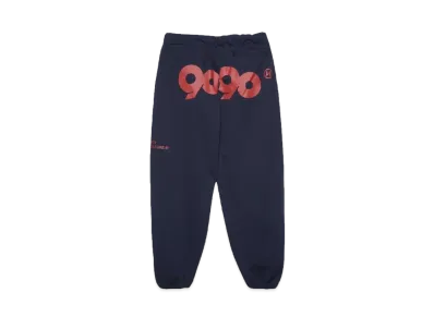 9090 90 Logo Sweat Pants "Navy"