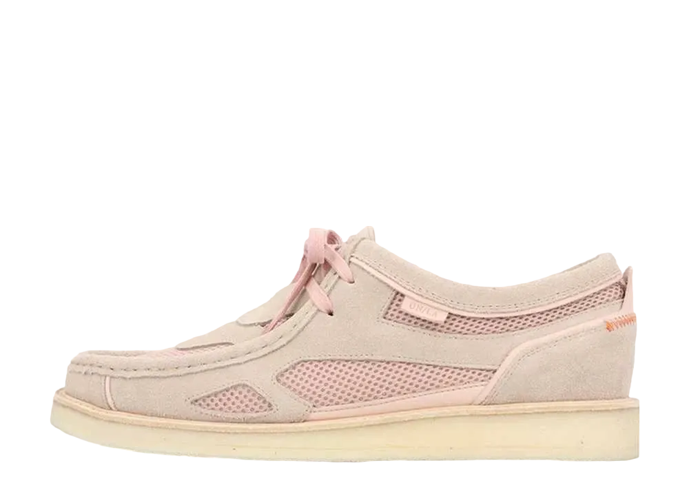 UNION × Clarks Crazy Visions Wallabee "Light Pink Combi"