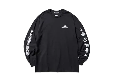 Liberaiders SLEEVE LOGO L/S TEE "BLACK"