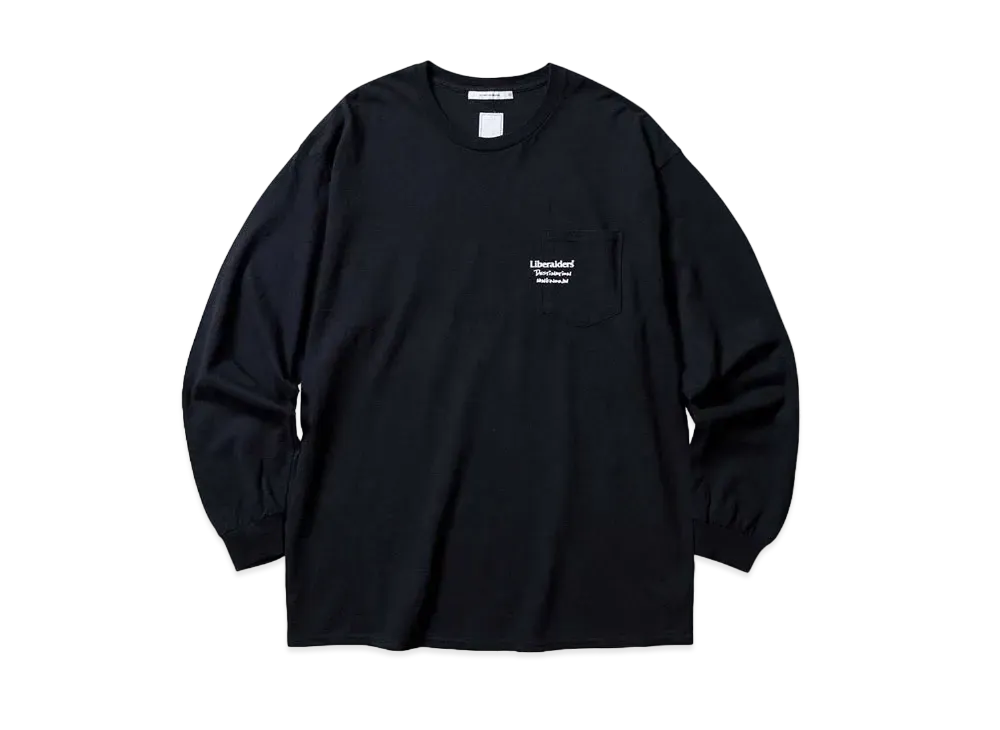 Liberaiders HEADQUATERS L/S TEE "BLACK"