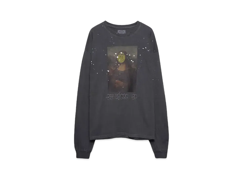 SOMEIT S.O.C.A VINTAGE LS TEE "STONE GREY"