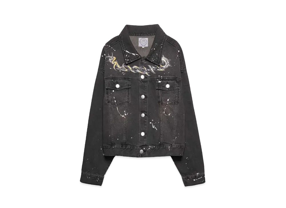 SOMEIT SOLVER VINTAGE DENIM JACKET "VINTAGE BLACK"