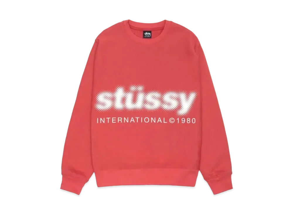 Stussy Blur Crew "Red"
